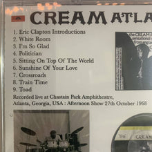 Load image into Gallery viewer, CREAM / ATLANTA OF FIRE (1CD)
