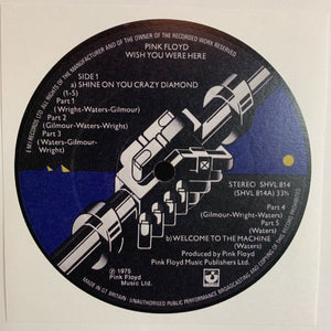 PINK FLOYD / WISH YOU WERE HERE Nimbus Records Supercut (2CD)