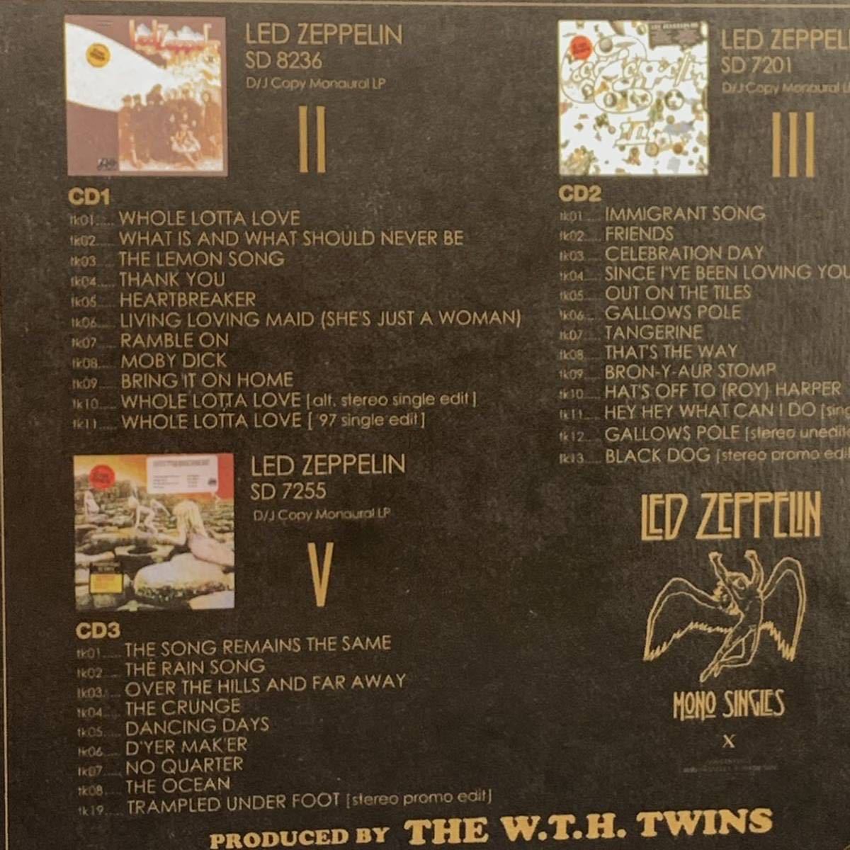 Led Zeppelin / The Secret of LZ Rare Studio Tracks MONO ALBUM BOX SET (8CD)