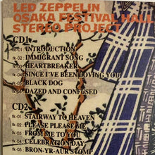 Load image into Gallery viewer, LED ZEPPELIN / OSAKA FESTIVAL HALL 928 STEREO PROJECT (3CD)
