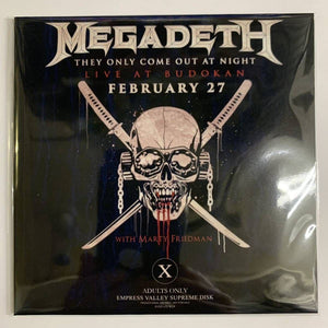 MEGADETH / LIVE AT BUDOKAN 2CD EV Paper Sleeve Limited Version