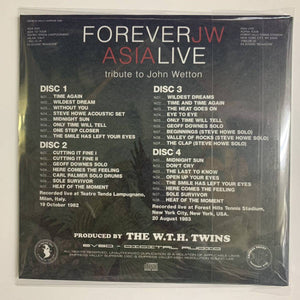 ASIA / FOREVER John Wetton Asia Live (4CD)