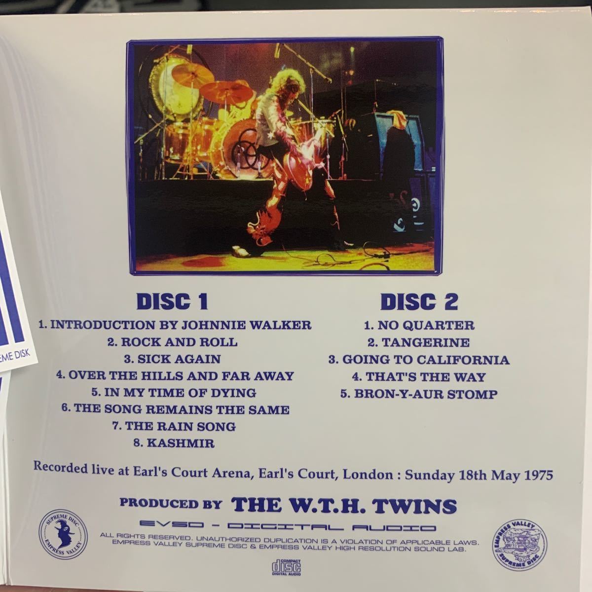LED ZEPPELIN / RED DEVIL 5CD Box Empress Valley