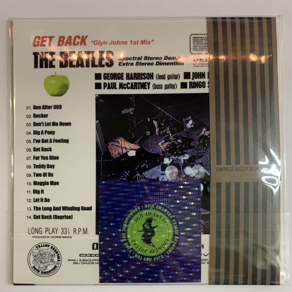♡BEATLES GET BACK DEMIX ROOF TOP DEMIX THE BEATLES / GET BACK STEREO DEMIX & ROOF TOP STEREO DEMIX