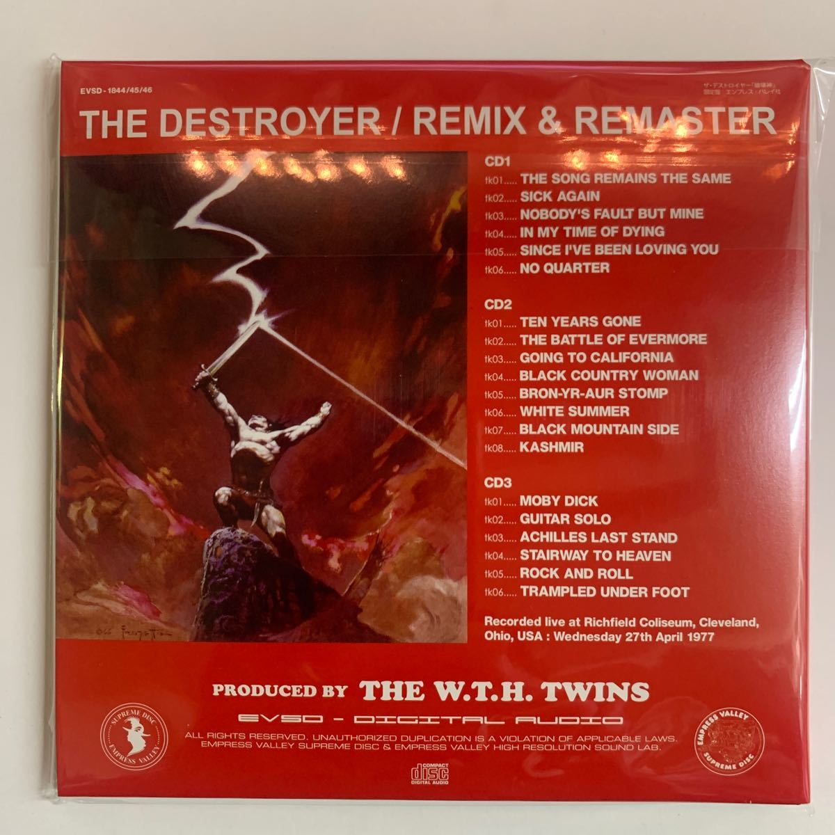 LED ZEPPELIN / THE DESTROYER Remix & Remaster (3CD) – Music Lover Japan