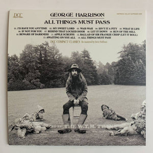 GEORGE HARRISON / ALL THINGS MUST PASS DCC COMPACT CLASSICS (1CD)