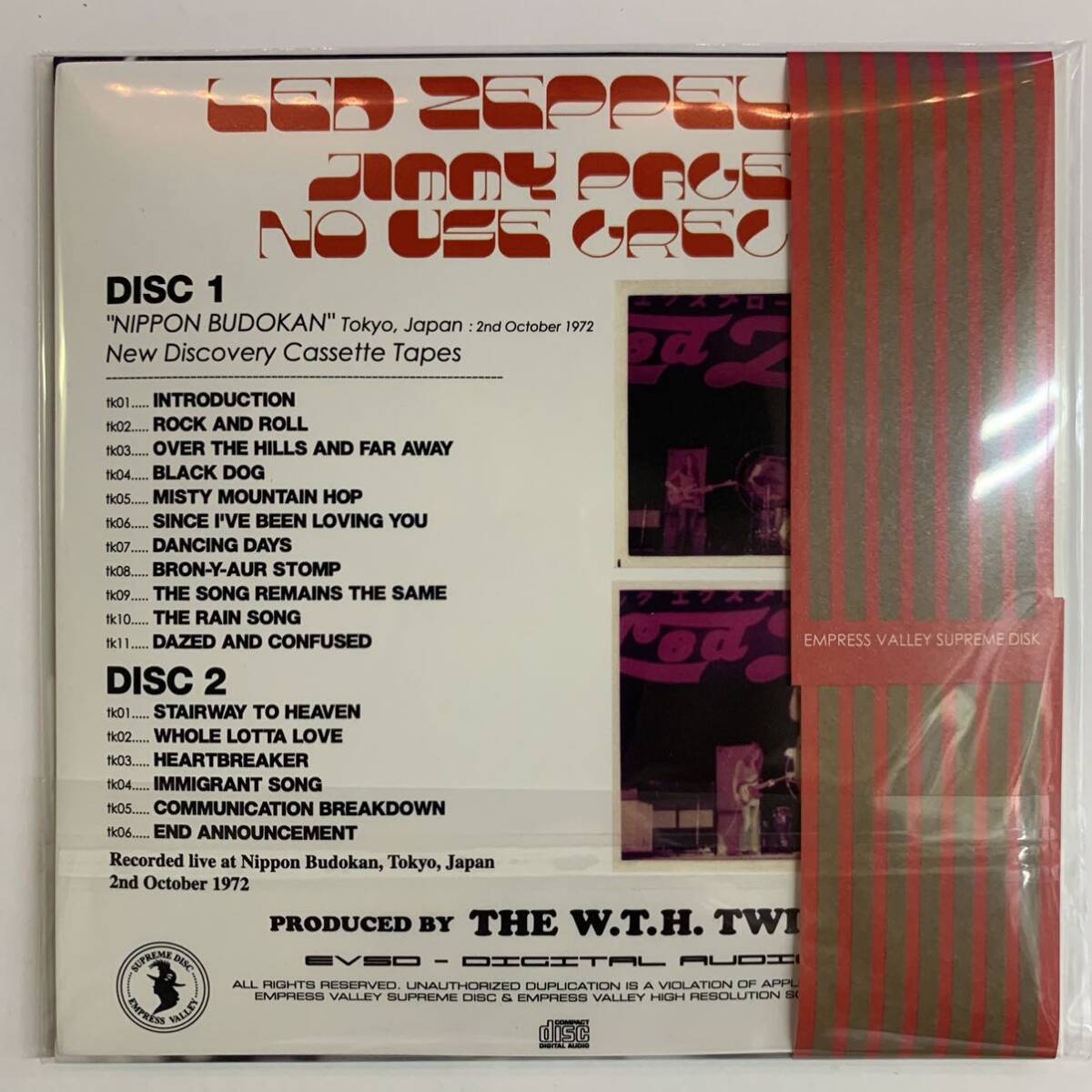レビュー高評価商品 LED (2CD) GRECO USE NO PAGE JIMMY / ZEPPELIN 洋楽