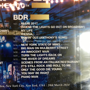 BILLY JOEL / NEW YORK CITY NIGHT THE 100th (1CD+1BDR)