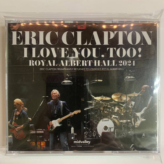ERIC CLAPTON / I LOVE YOU, TOO! Royal Albert Hall 2024 4 Nights (8CD)