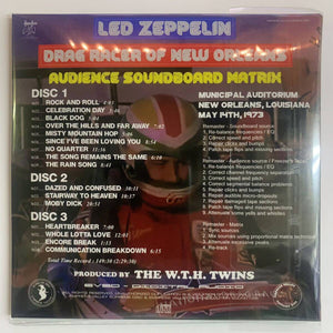 LED ZEPPELIN / DRAG RACER OF NEW ORLEANS (3CD)