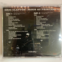 Load image into Gallery viewer, ERIC CLAPTON / PARIS AU PRINTEMPS (4CD)
