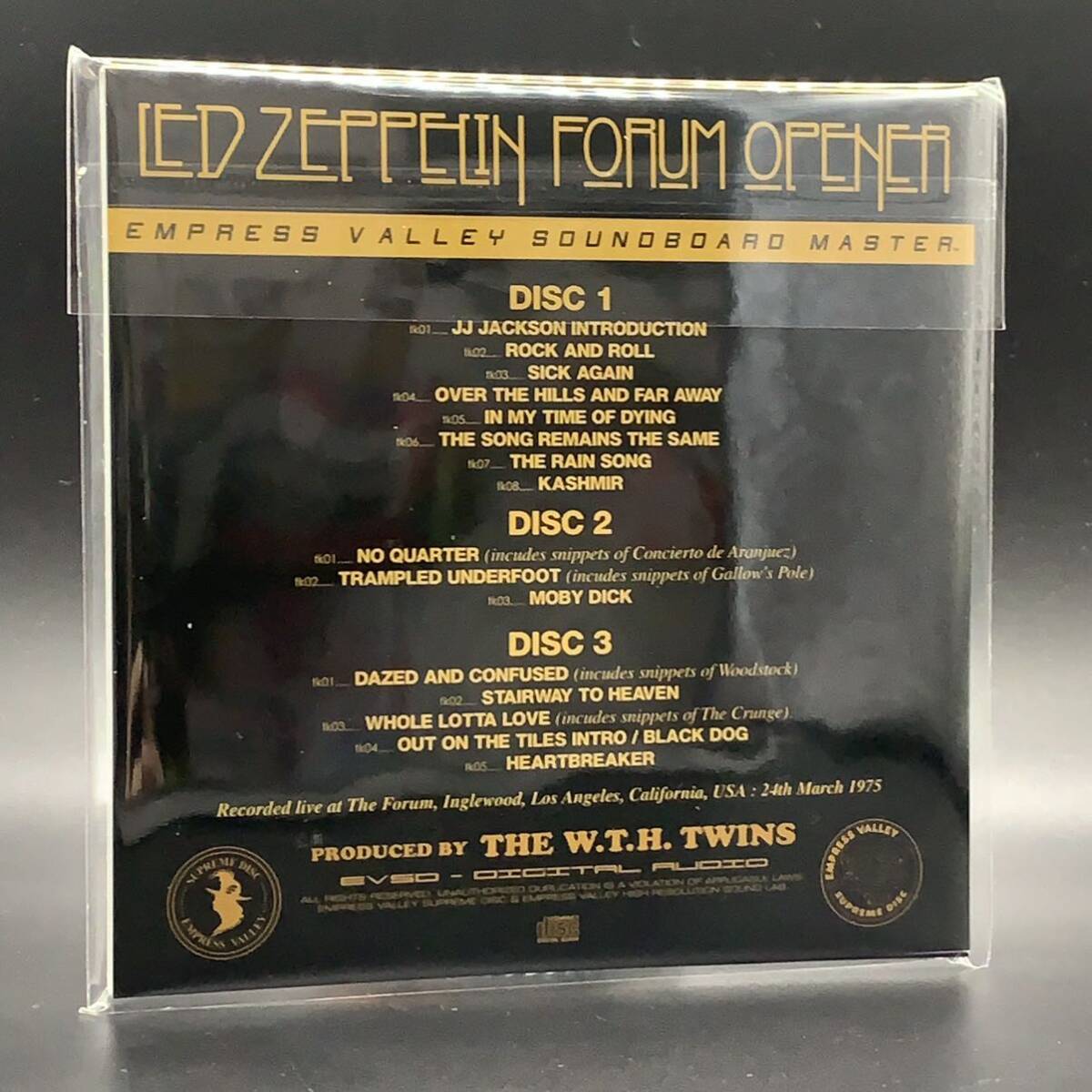 LED ZEPPELIN / FORUM OPENER Type A (9CD BOX with Acrylic Stand)