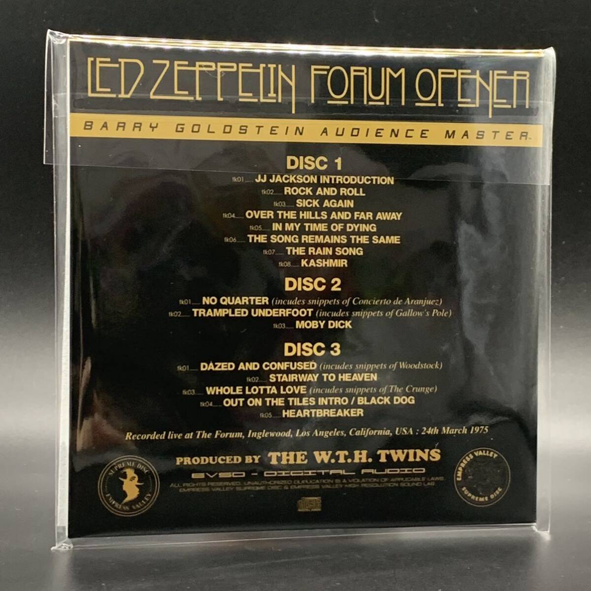 LED ZEPPELIN / FORUM OPENER Type A (9CD BOX with Acrylic Stand)