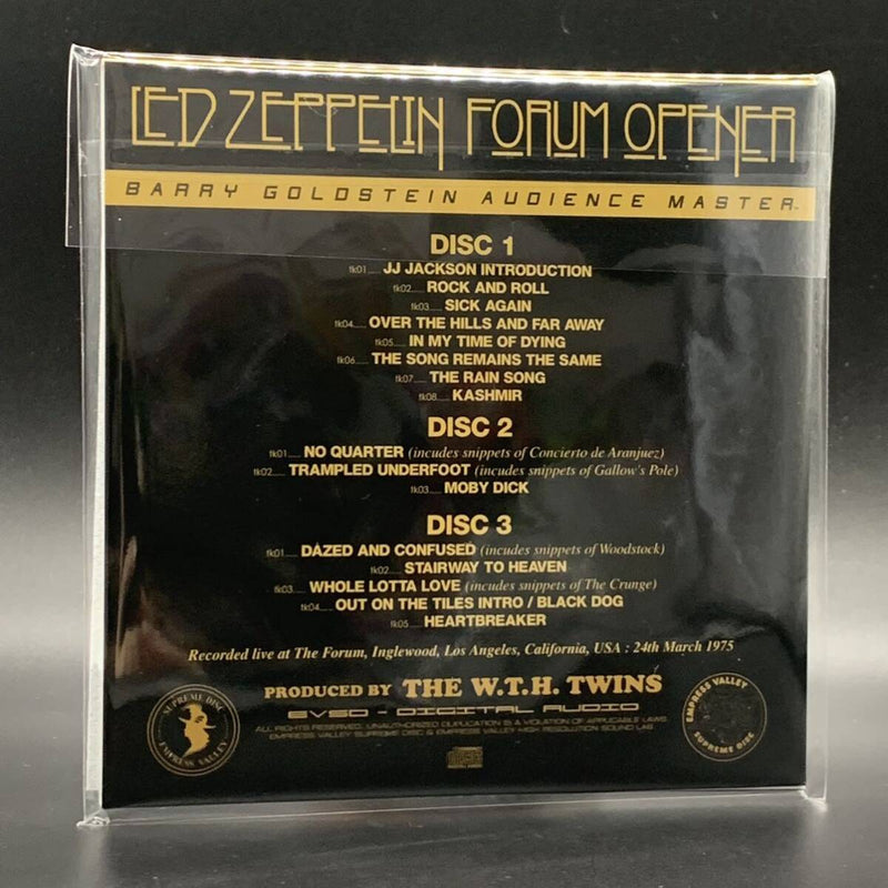 LED ZEPPELIN / FORUM OPENER Type A (9CD BOX with Acrylic Stand)