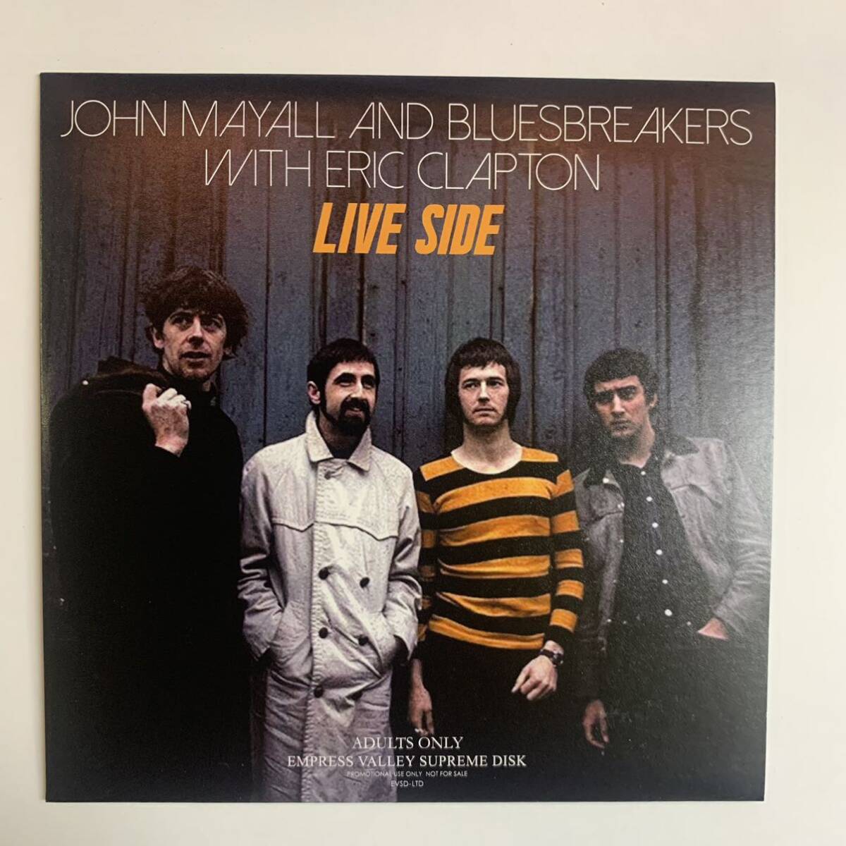 JOHN MAYALL AND BLUESBREAKERS with ERIC CLAPTON / LIVE SIDE
