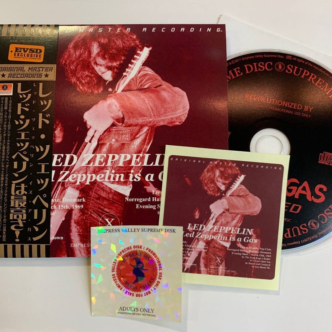 LED ZEPPELIN / Led Zeppelin Is A Gas 1969 Empress Valley 1CD – Music Lover  Japan