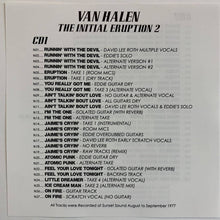 Load image into Gallery viewer, VAN HALEN / THE INITIAL ERUPTION 2 (2CD)
