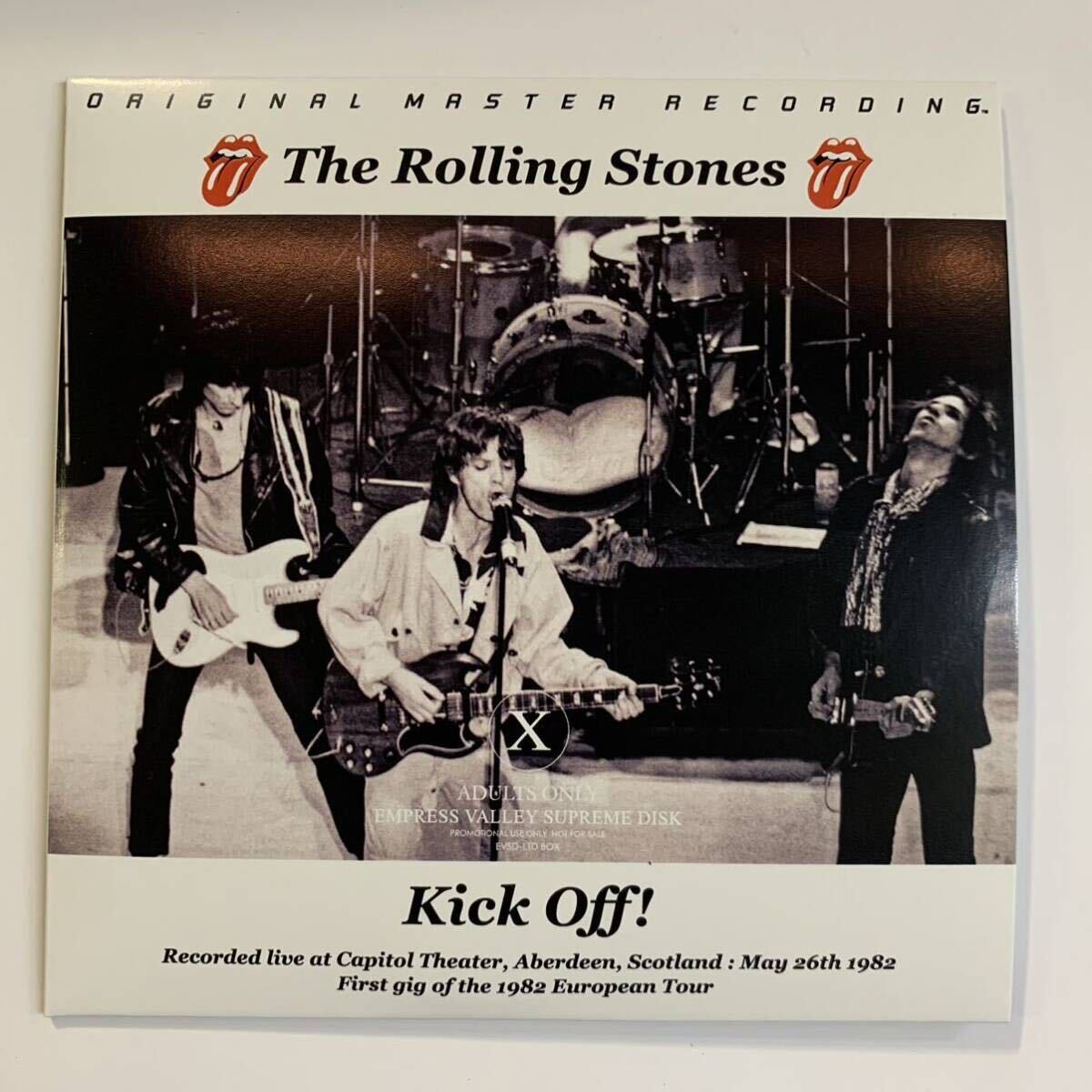 THE ROLLING STONES - KICK OFF! European Tour 1982 2CD