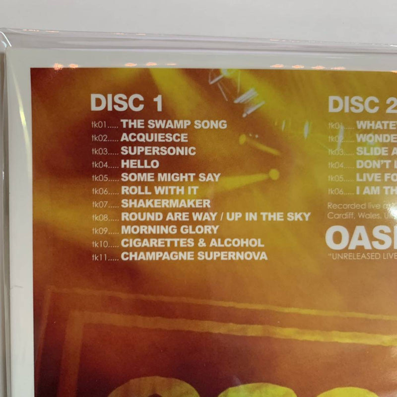 OASIS / JILY J.I.L.Y Perfect Edition 1996 Cardiff Unreleased Live Album 2CD Empress Valley