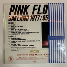 Load image into Gallery viewer, PINK FLOYD / OAKLAND 1977/05/09 (2CD+Mini Poster)
