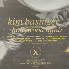 Load image into Gallery viewer, KIM BASINGER / HOLLYWOOD AFFAIR 1CD the lost album EMPRESS VALLEY SUPREME DISK - PRINCE
