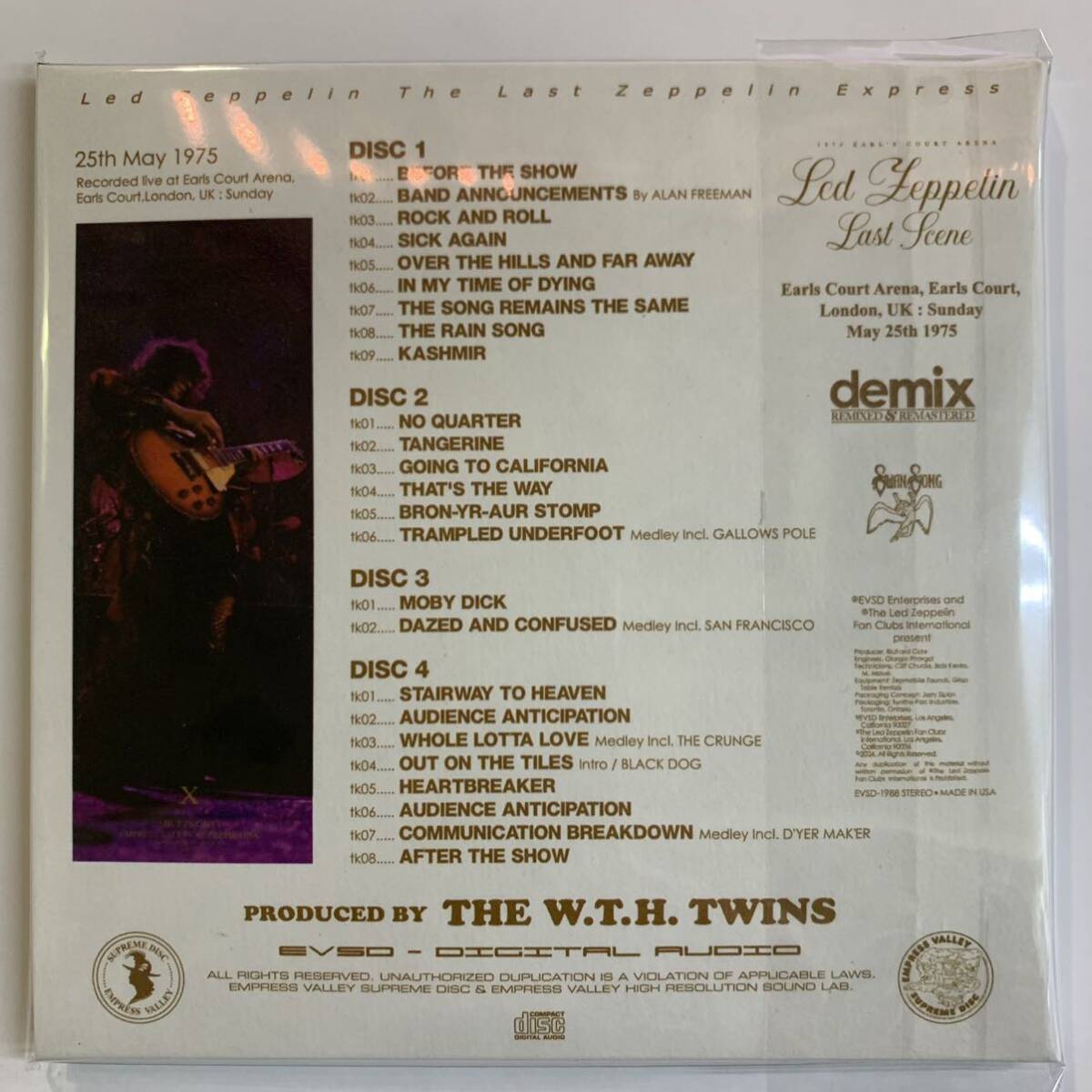 LED ZEPPELIN / THE LAST SCENE 8CD Box Empress Valley