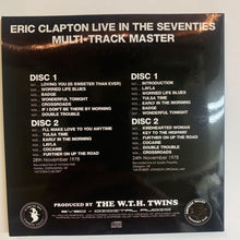 Load image into Gallery viewer, ERIC CLAPTON / LIVE IN THE SEVENTiES (4CD BOX SET)
