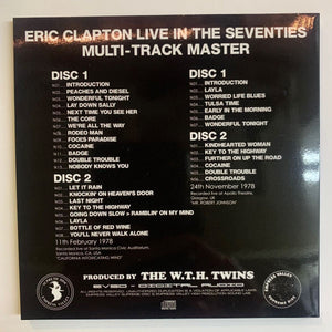 ERIC CLAPTON / LIVE IN THE SEVENTiES (4CD BOX SET)