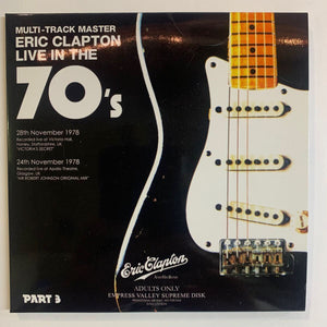 ERIC CLAPTON / LIVE IN THE SEVENTiES (4CD BOX SET)