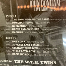 Load image into Gallery viewer, LED ZEPPELIN / TOP 10 JOHN BONHAM LIVE MOMENTS (2CD)
