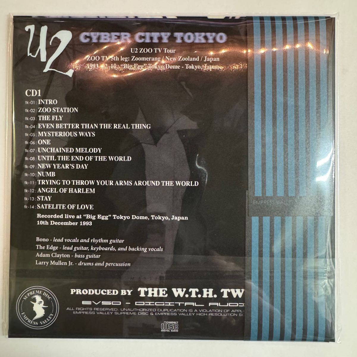 U2 / BLUE TAHITI BOX Ame No Shinjuku Kabukicyo Empress