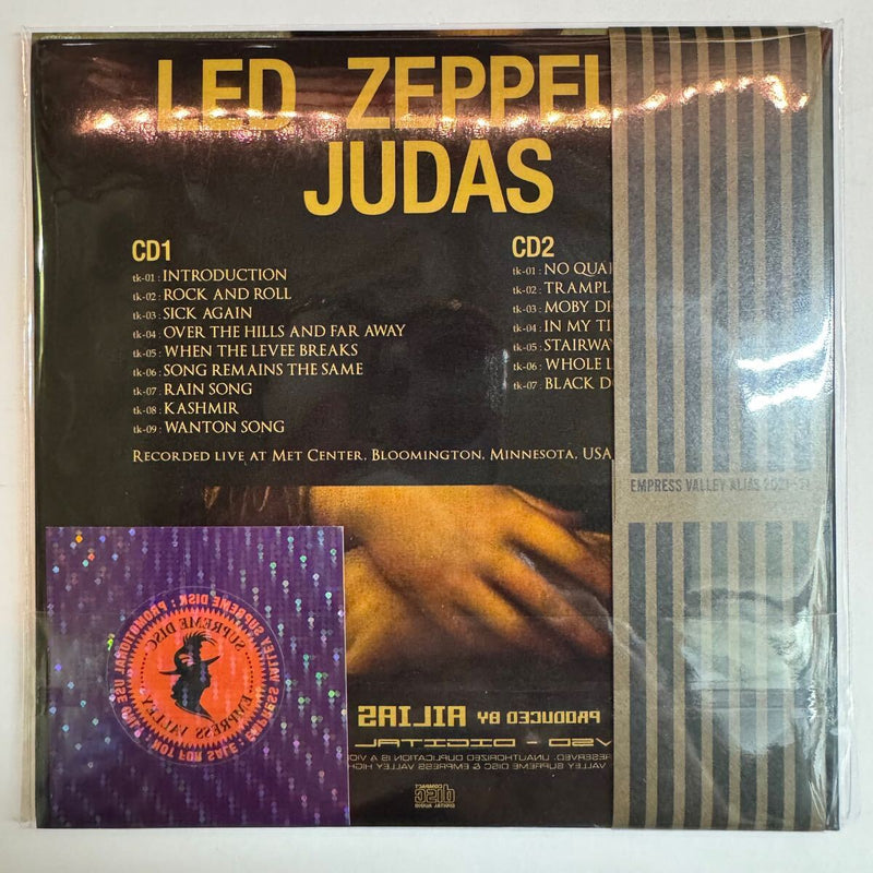 LED ZEPPELIN / JUDAS (2CD) Empress Valley