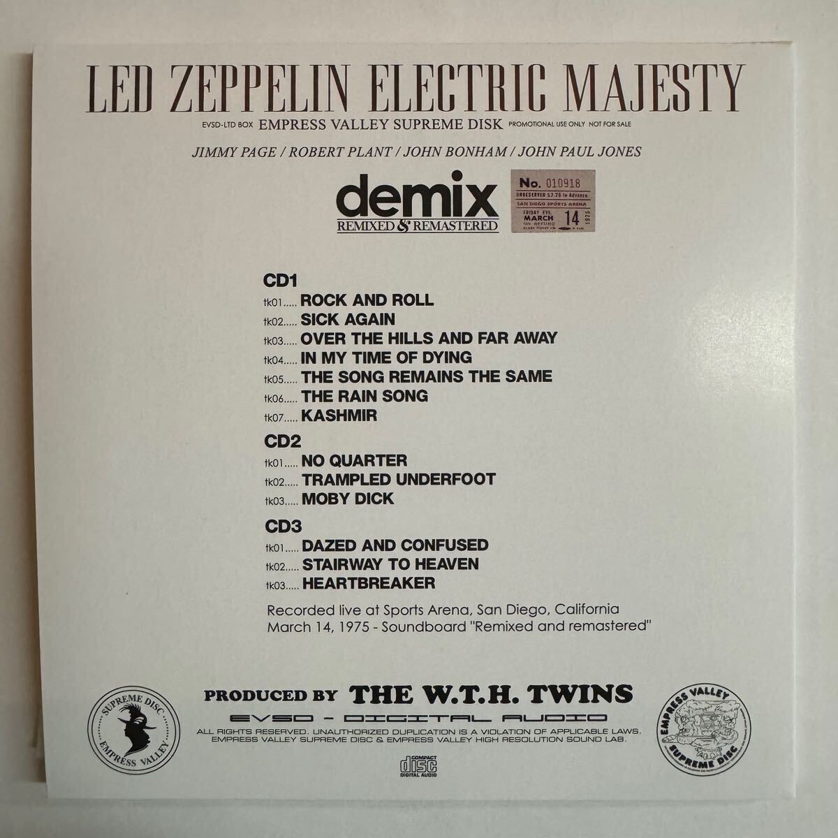 【レビューを書けば送料当店負担】 / ZEPPELIN LED ELECTRIC BOX) (8CD MAJESTY その他