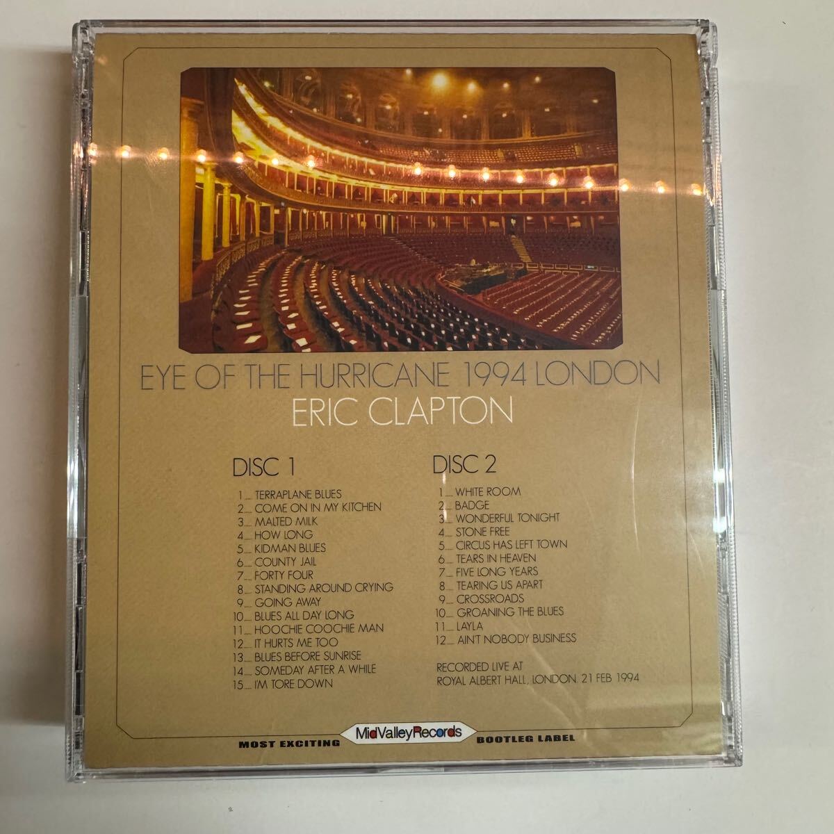 ERIC CLAPTON / EYE OF THE HURRICANE (2CD)