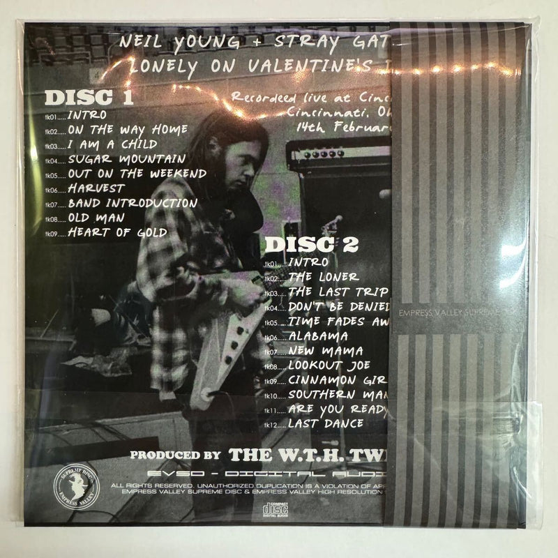 NEIL YOUNG / LONELY ON VALENTINE’S DAY (2CD) Promo ver.