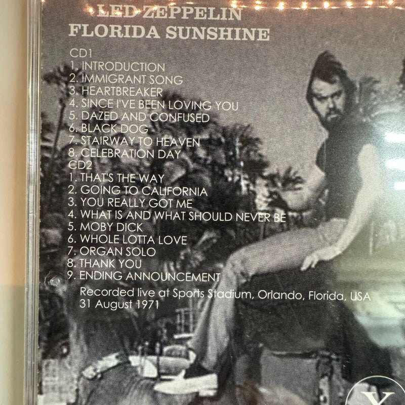 LED ZEPPELIN / FLORIDA SUNSHINE SOUNDBOARD (2CD)