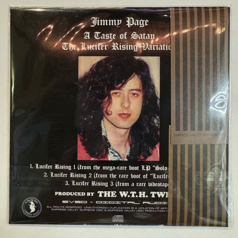 JIMMY PAGE / A TASTE OF SATAN The Lucifer Rising Variation (1CD)