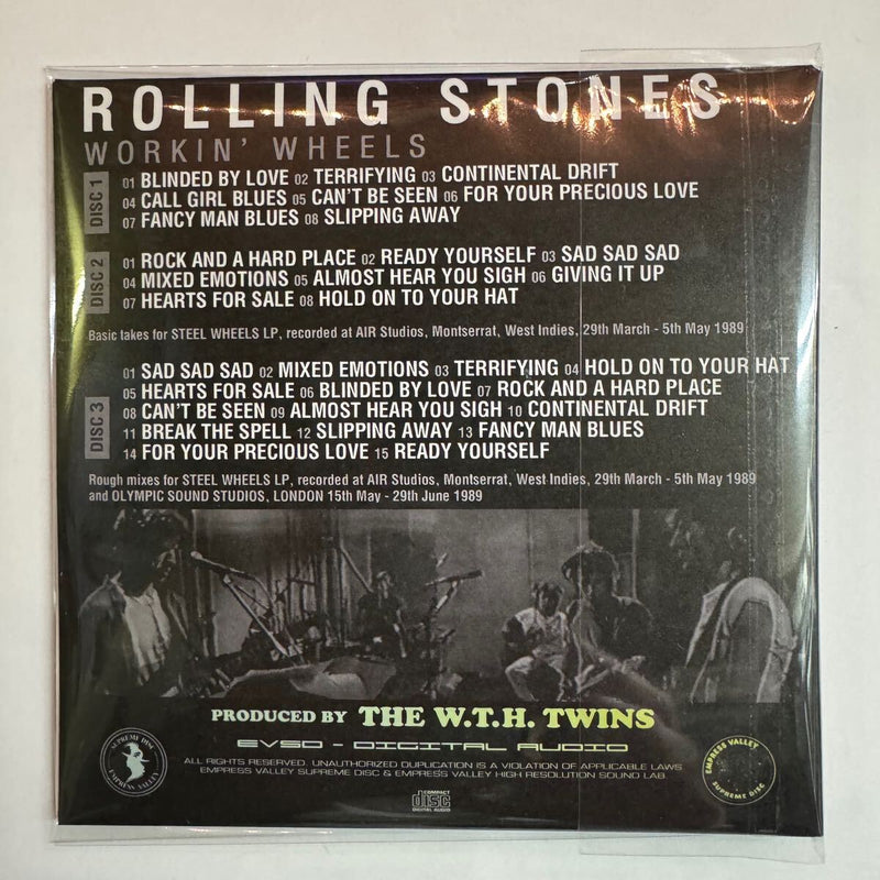 THE ROLLING STONES / WORKIN’ WHEELS captain acid remaster (3CD)