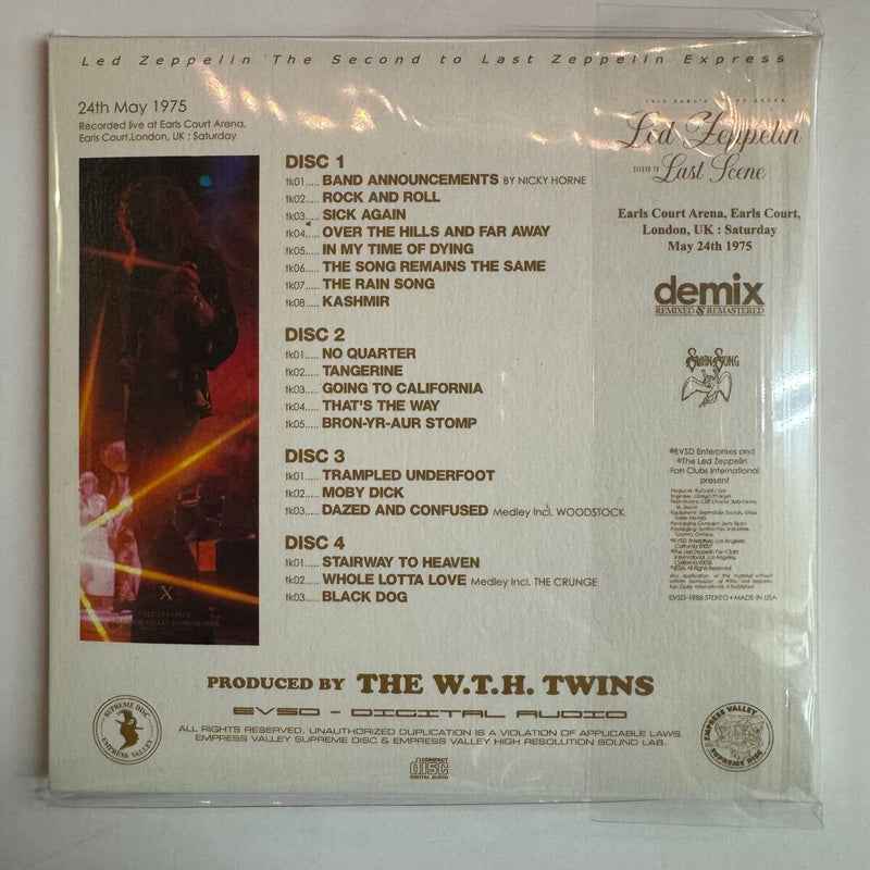 LED ZEPPELIN / EARL’S COURT 1975 Demix (8CD)