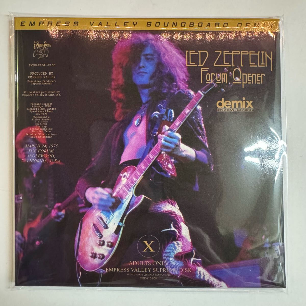 レッドツェッペリン 限定版写真集 Led Zeppelin live dreams