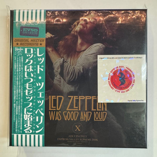 LED ZEPPELIN / LED ZEPPELIN WAS GOOD AND LOUD (2CD + PHOTO BOOKLET)