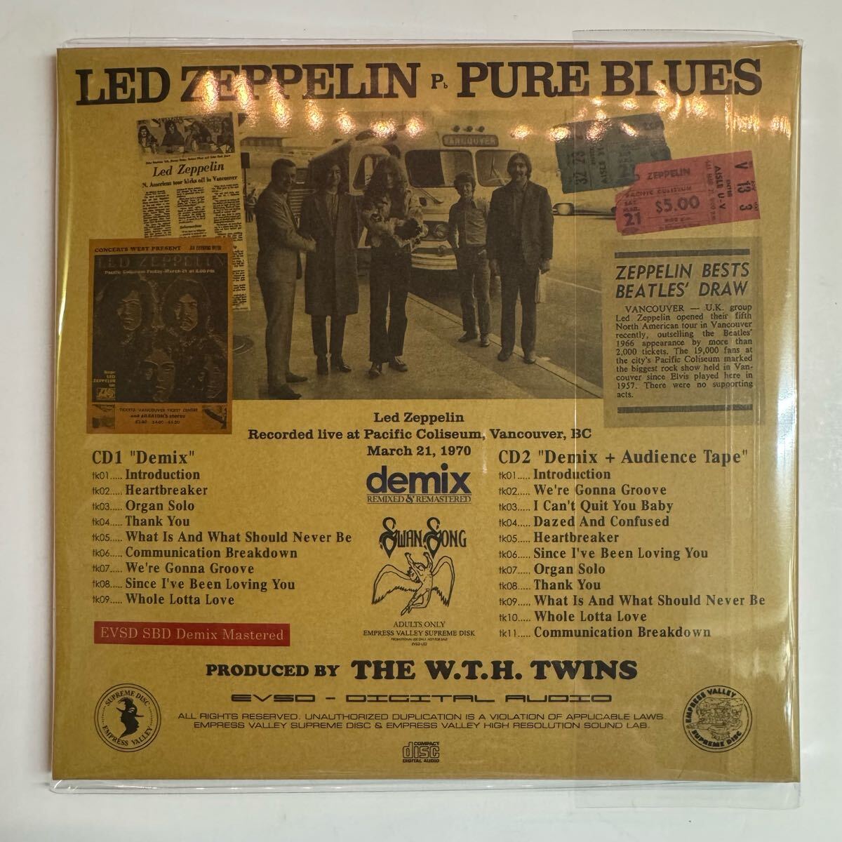 LED ZEPPELIN / Pb DEMIX (2CD + Photo Book)