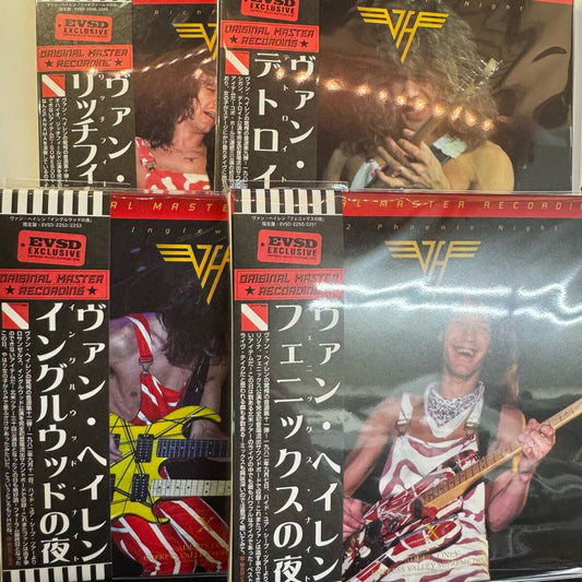 VAN HALEN / Detroit Litchfield Phoenix Inglewood 1982 SOUNDBOARD 4 NIGHT SET (8CD) Empress Valley New!