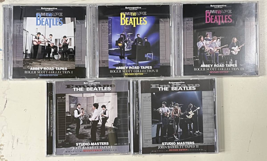 THE BEATLES / JOHN BARRETT & ROGER SCOTT COLLECTIONS 5Titles (8CD