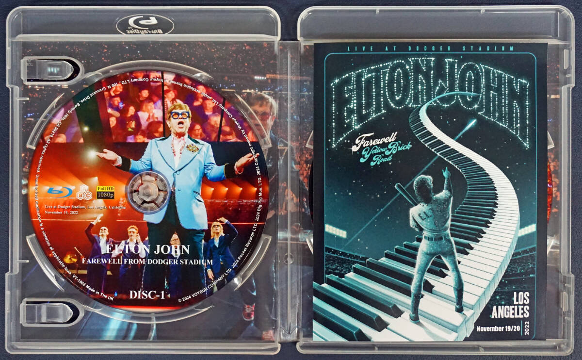 ELTON JOHN / FAREWELL DODGER STADIUM 2022 TWO DAYS (2BDR)