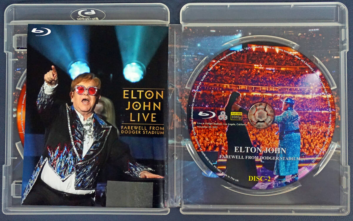 ELTON JOHN / FAREWELL DODGER STADIUM 2022 TWO DAYS (2BDR)