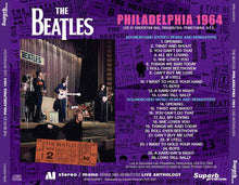 Load image into Gallery viewer, THE BEATLES / LIVE ANTHOLOGY PHILADELPHIA 1964 (1CD)
