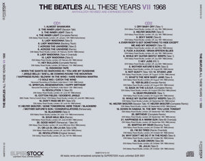 THE BEATLES / ALL THESE YEARS V - VIII 1966 - 1970 ANTHOLOGY REVISED EXPANDED EDITION 8CD