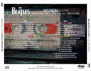 THE BEATLES / REUNION AGAIN NOW AND THEN / FREE AS A BIRD / REAL LOVE REMIX VERSIONS (2CD)