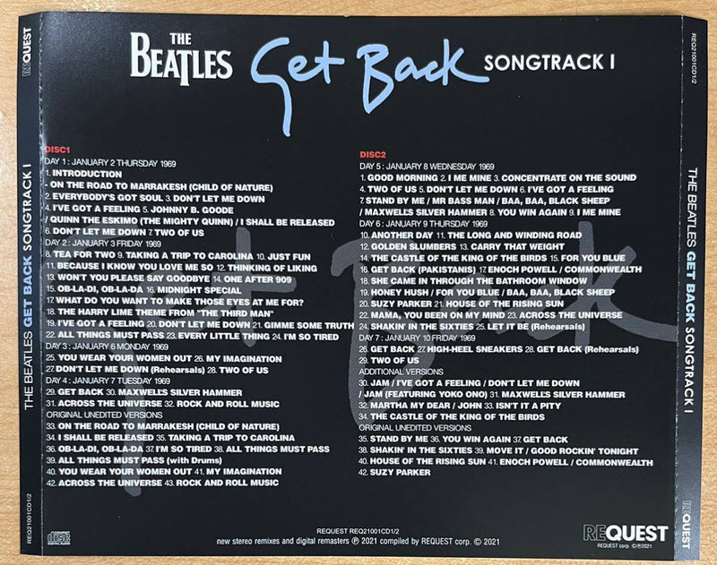 THE BEATLES / GET BACK SONGTRACK & Paul McCartney 321 (9CD+3DVD)